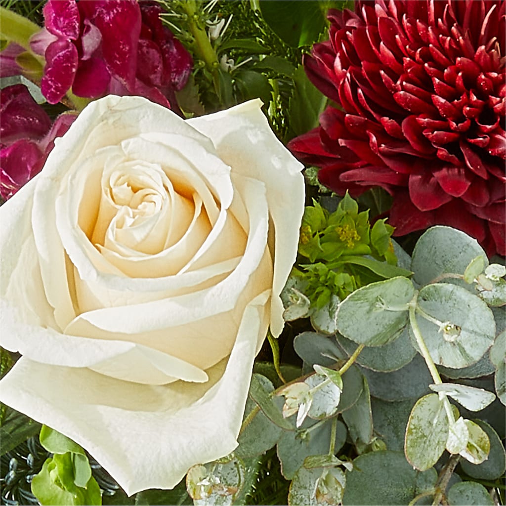 Cranberry Fizz Bouquet – SIXTO'S FLOWER SHOP, Union City NJ