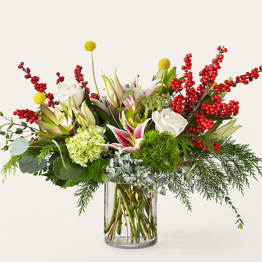 Berry & Bright Bouquet – SIXTO'S FLOWER SHOP, Union City NJ