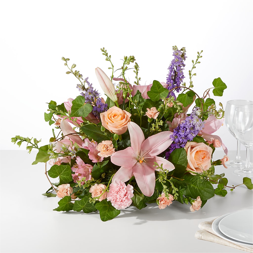 Blossom Time Centerpiece – SIXTO'S FLOWER SHOP, Union City NJ