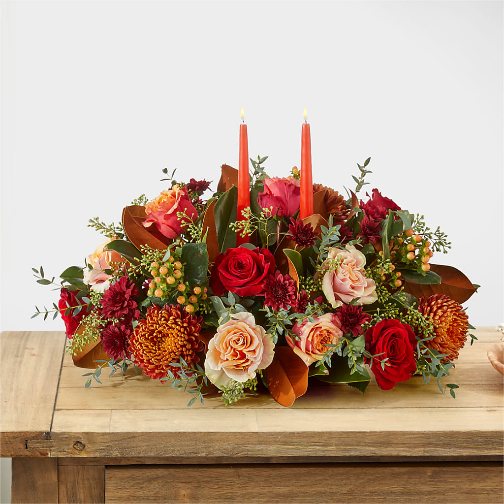 Gather Near Centerpiece – SIXTO'S FLOWER SHOP, Union City NJ
