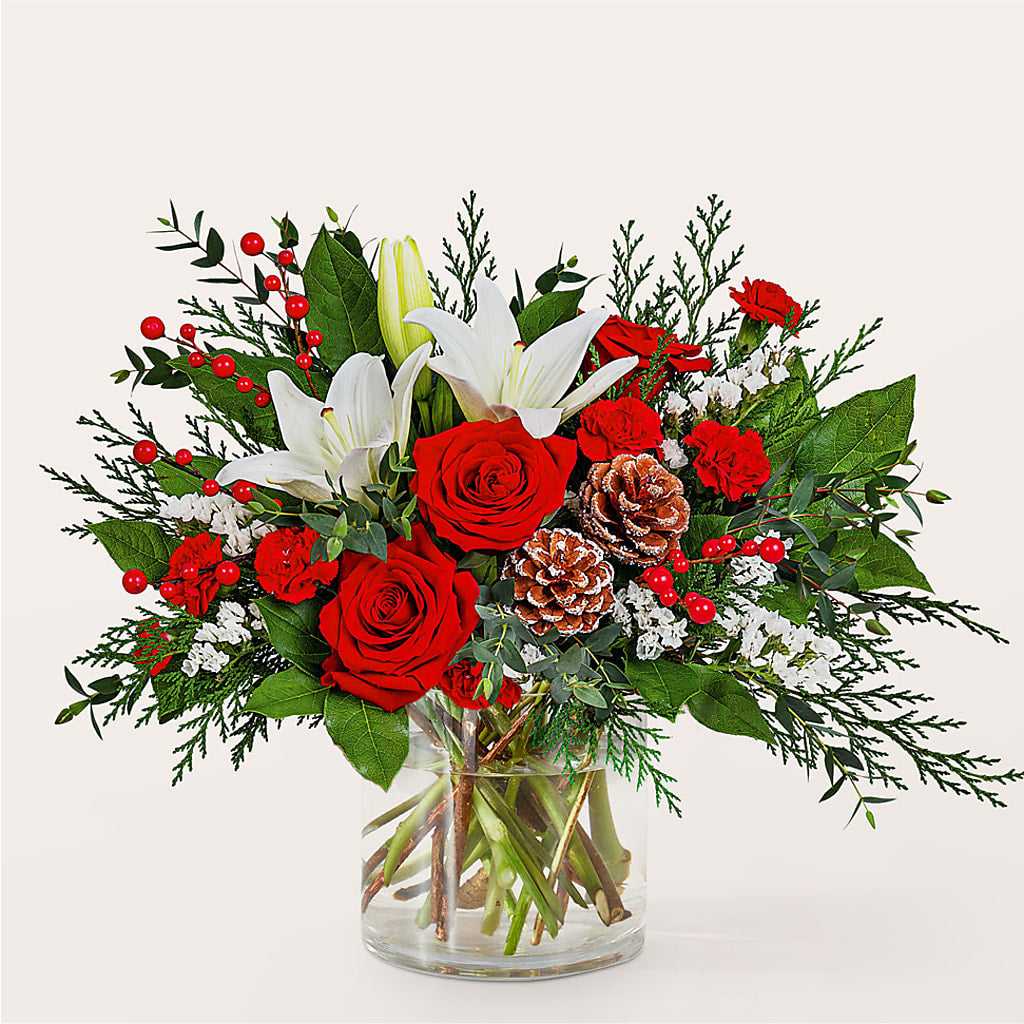 Best in Snow Bouquet – SIXTO'S FLOWER SHOP, Union City NJ