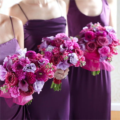 Bridesmaid's Garden Bouquet – SIXTO'S FLOWER SHOP, Union City NJ