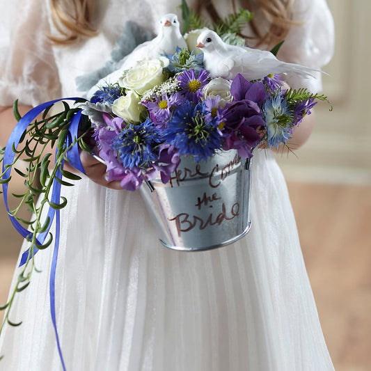 Enchantment Flower Girl Arrangement – SIXTO'S FLOWER SHOP, Union City NJ