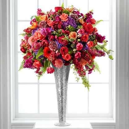 Flower Jeweled Arrangement – SIXTO'S FLOWER SHOP, Union City NJ