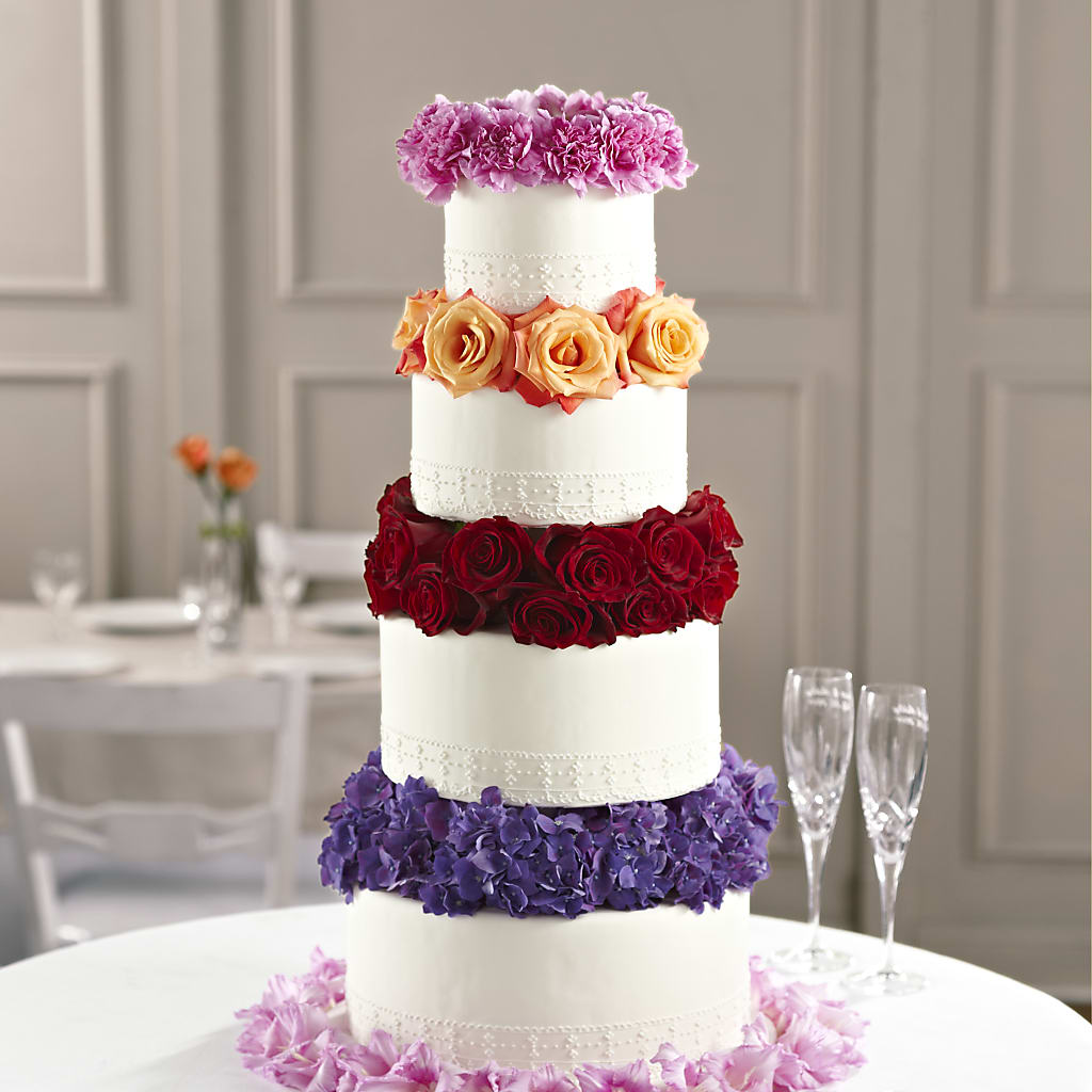 Infinite Love Cake Décor – SIXTO'S FLOWER SHOP, Union City NJ