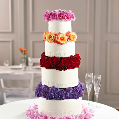 Infinite Love Cake Décor – SIXTO'S FLOWER SHOP, Union City NJ