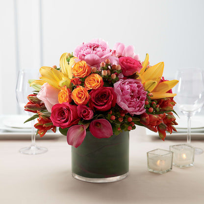 Color Mix Arrangement – SIXTO'S FLOWER SHOP, Union City NJ