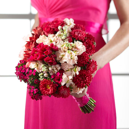 Pink Effervescence Bouquet – SIXTO'S FLOWER SHOP, Union City NJ