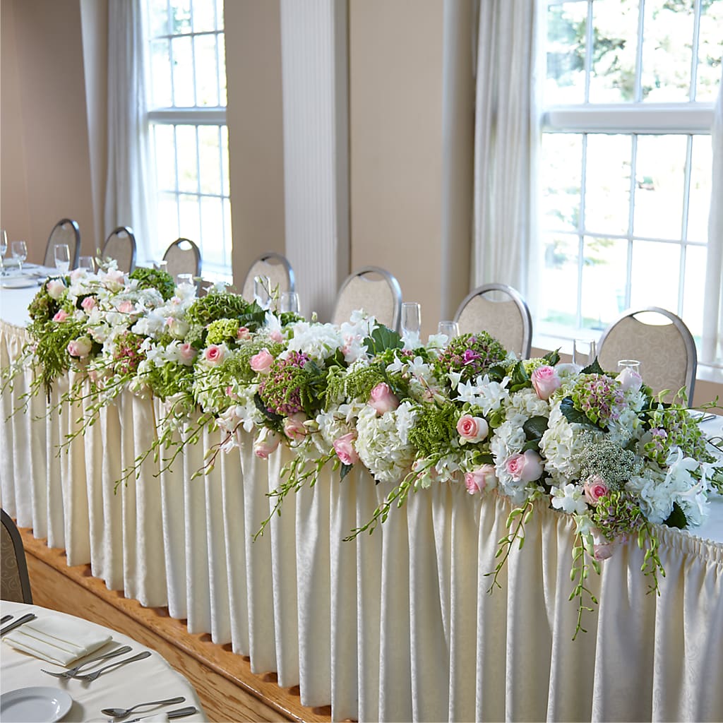 State of Joy Head Table Arrangement – SIXTO'S FLOWER SHOP, Union City NJ
