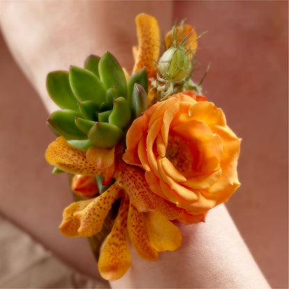 Irresistible Love Wrist Corsage – SIXTO'S FLOWER SHOP, Union City NJ