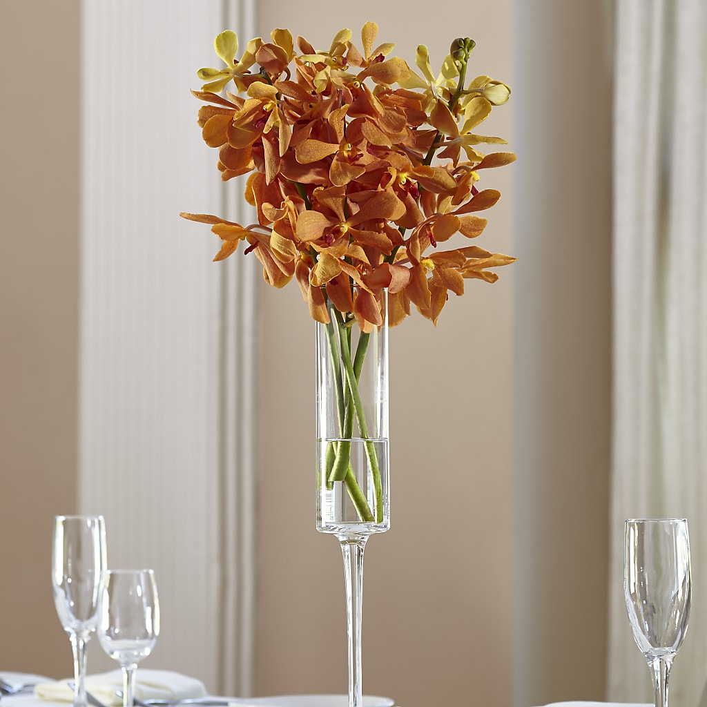 Orange Mokara Bouquet – SIXTO'S FLOWER SHOP, Union City NJ