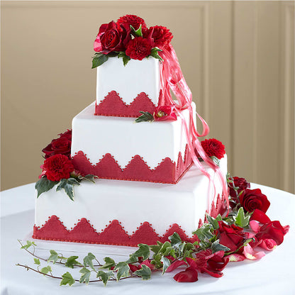 Forever Happiness Cake Decor – SIXTO'S FLOWER SHOP, Union City NJ