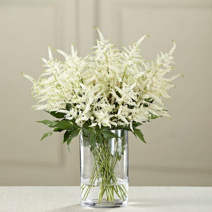 White Astilbe Bouquet – SIXTO'S FLOWER SHOP, Union City NJ