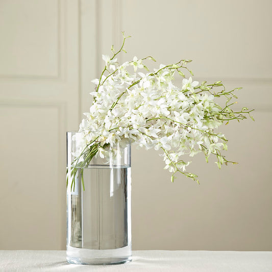 White Dendrobium Bouquet – SIXTO'S FLOWER SHOP, Union City NJ